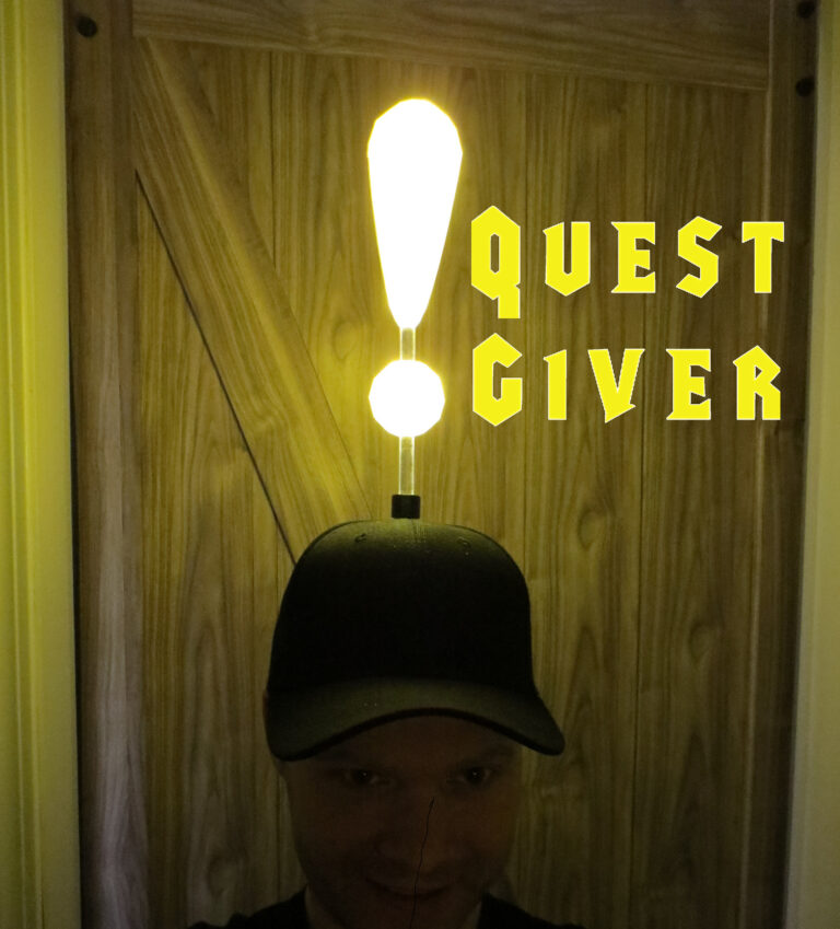Cosplay da NPC che dà le quest, WoW